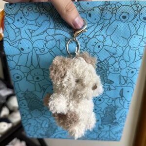Jellycat Little Pup Bag Charm with dust bag